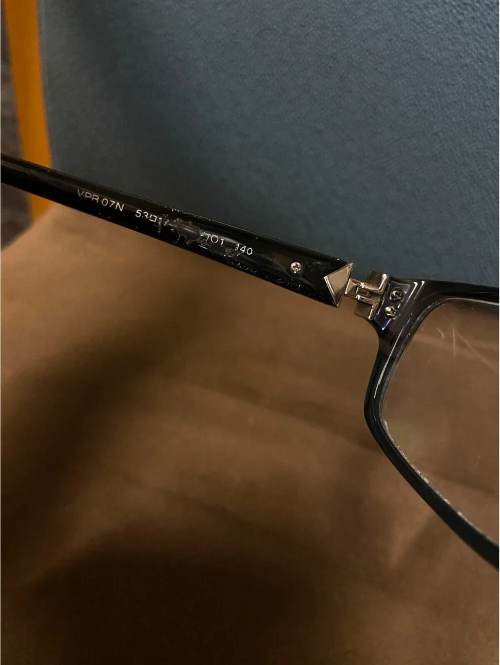 Prada VPR 07N ACF-1O1 Eyeglasses Glasses 53-17-140 w/case FRAMES ONLY